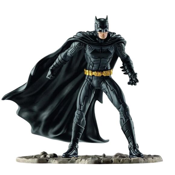 Schleich Justice League Action Figure #08 Batman #22502 Hand Painted - Picture 1 of 9